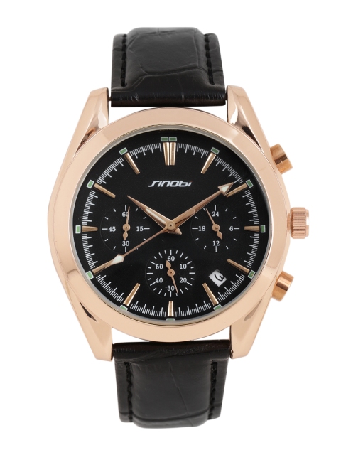 

Sinobi Men Black Analogue Watch 11S9642G02