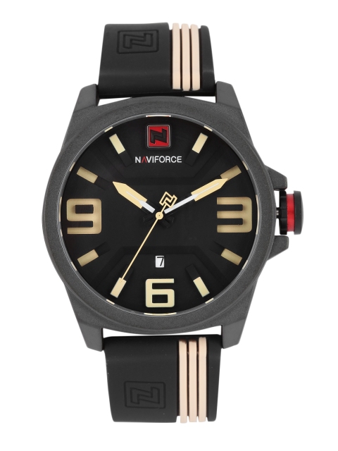 

Naviforce Men Black Analogue Watch NF9098BBY