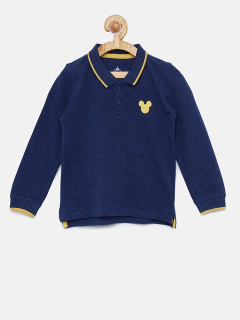 

Juniors by Lifestyle Boys Navy Solid Polo T-shirt, Blue