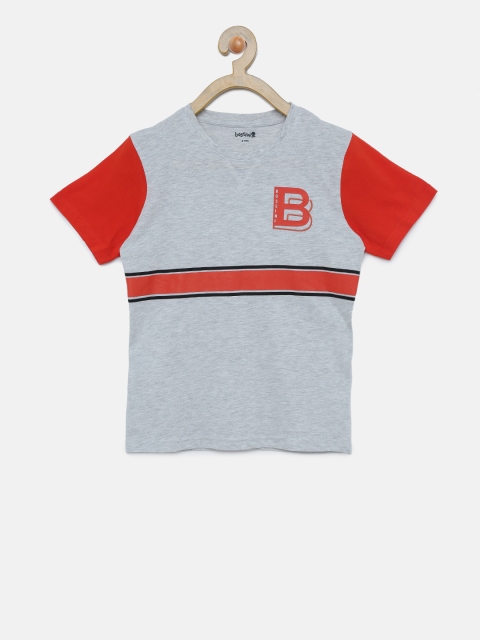 

Bossini Boys Grey & Red T-shirt