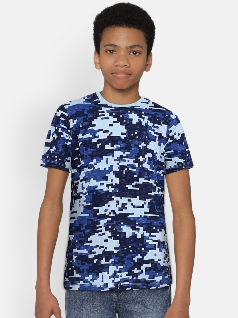 

Fame Forever by Lifestyle Boys Blue Printed Round Neck T-shirt