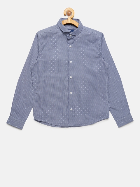 

Fame Forever by Lifestyle Boys Blue Printed Casual Shirt