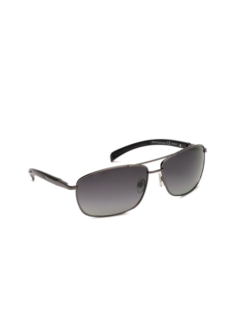 

Daniel Klein Men Rectangle Sunglasses DK3148-C6, Black