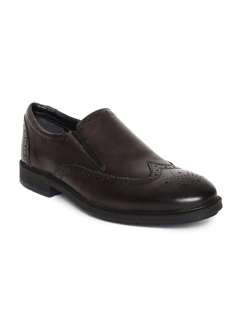 

Arrow Men Brown Formal Leather Gannett Slip-On Shoes