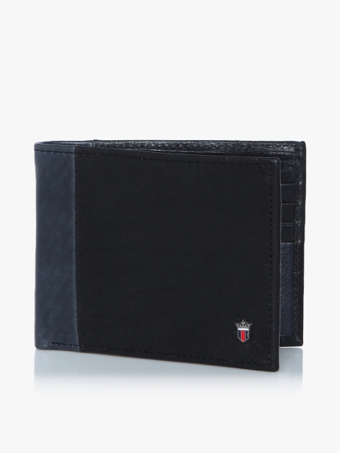 

Louis Philippe Sport Men Black Solid Leather Two Fold Wallet