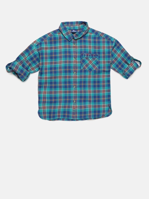 

Fame Forever by Lifestyle Girls Multicoloured Regular Fit Checked Casual Shirt, Multi