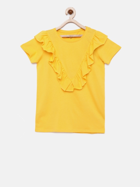

Fame Forever by Lifestyle Girls Yellow Solid Top