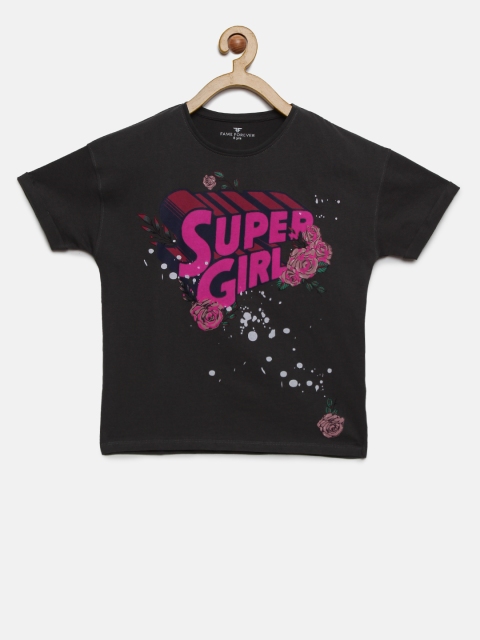 

Fame Forever by Lifestyle Girls Black Printed Top