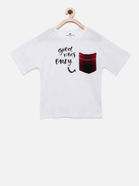 

Fame Forever by Lifestyle Girls White Solid Top