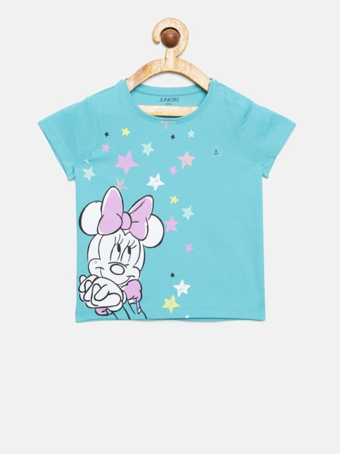 

Juniors by Lifestyle Girls Blue Printed Top