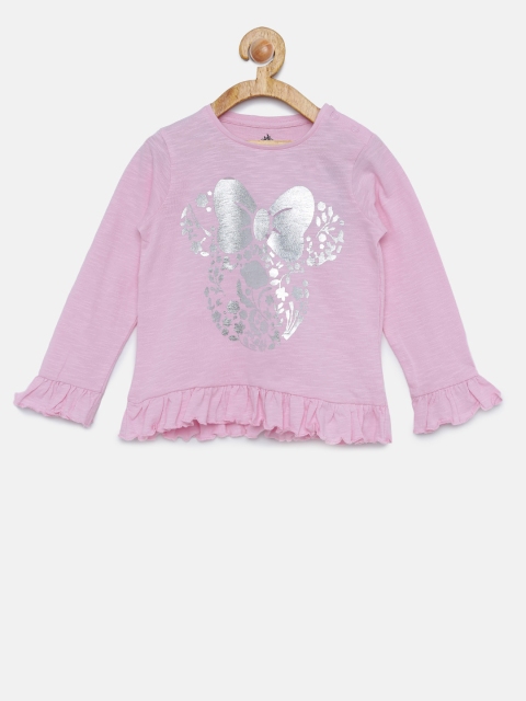 

Bossini Girls Pink Printed Top