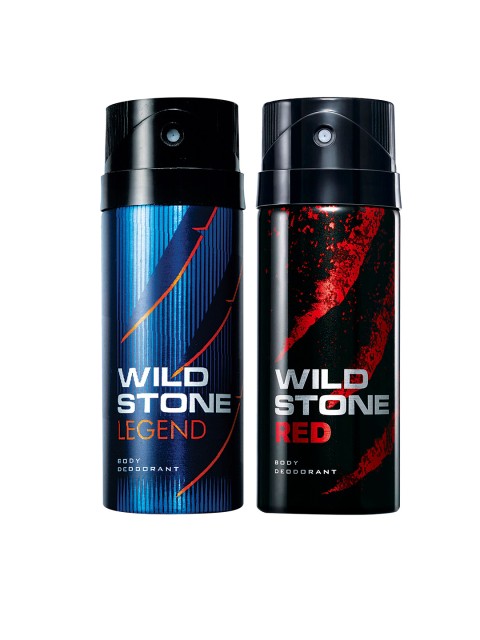 

Wild Stone Men Pack of 2 Deodorants, Red