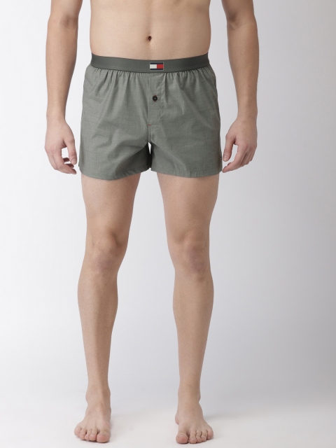 

Tommy Hilfiger Grey Solid Boxers A8AB2106