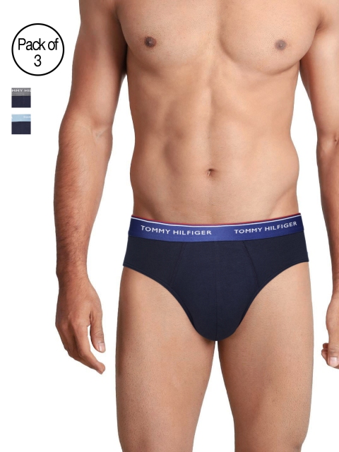 

Tommy Hilfiger Men Pack of 3 Trunks A8AB1108, Navy blue