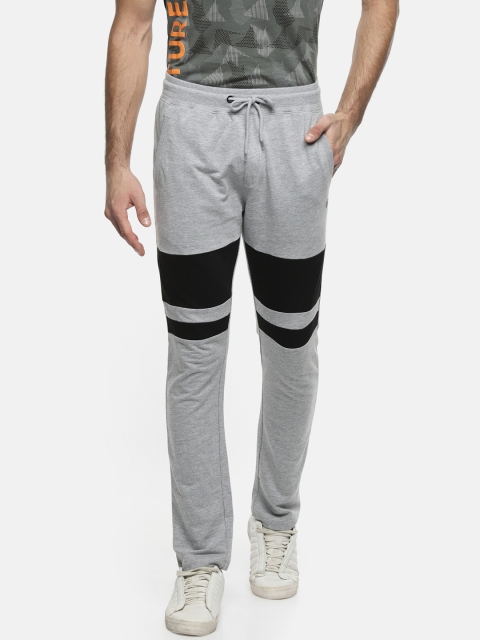 

Ajile by Pantaloons Men Grey Melange Cotton Track Pants