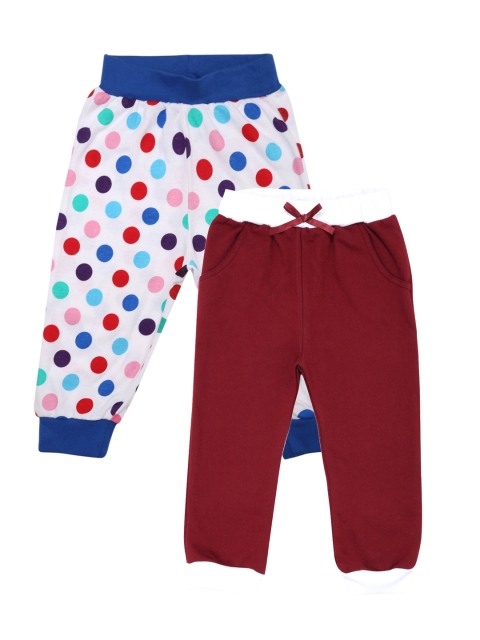 

GKIDZ Pack of 2 Straight Fit Joggers, Multi