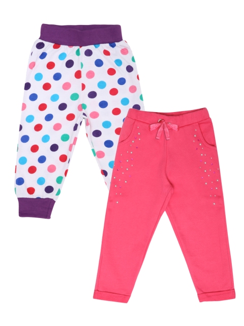 

GKIDZ Pack of 2 Straight Fit Joggers, Multi