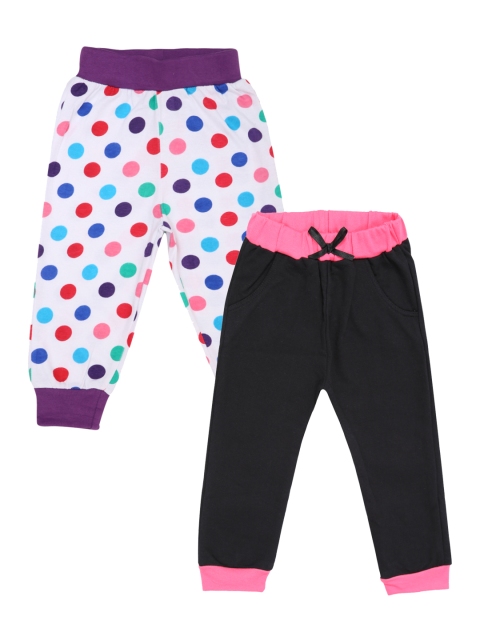 

GKIDZ Pack of 2 Straight Fit Joggers, Multi