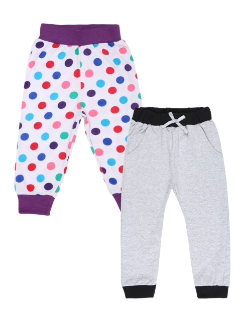 

GKIDZ Pack of 2 Straight Fit Joggers, Multi