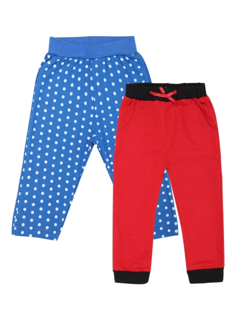 

GKIDZ Pack of 2 Straight Fit Joggers, Multi