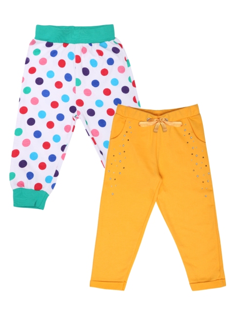 

GKIDZ Pack of 2 Straight Fit Joggers, Multi