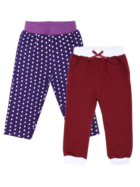 

GKIDZ Pack of 2 Straight Fit Joggers, Multi