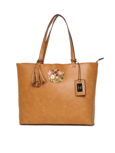 

Allen Solly Tan Solid Shoulder Bag