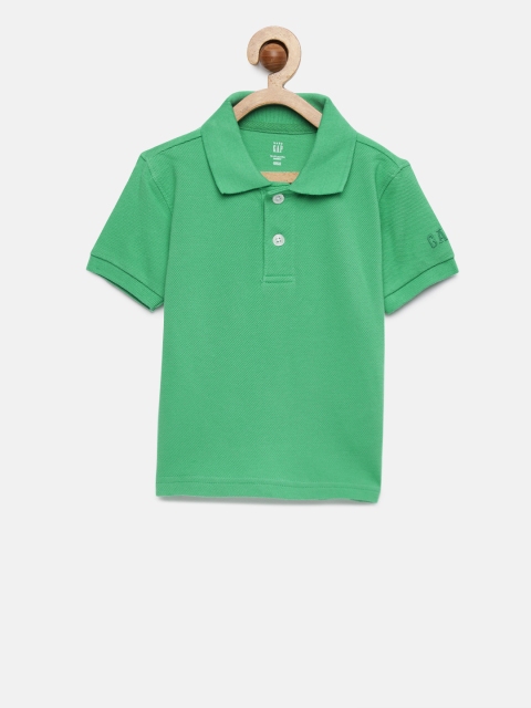 

GAP Boys' Green Uniform Short Sleeve Polo Shirt