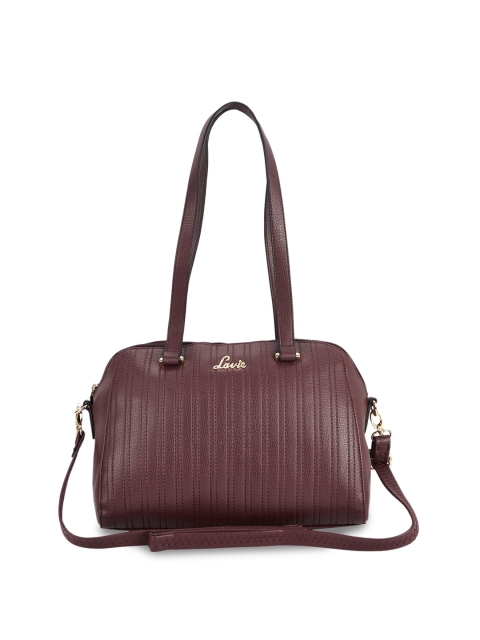 

Lavie Burgundy Solid Shoulder Bag