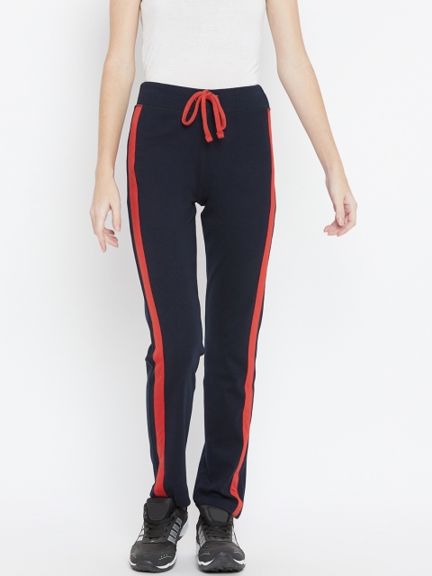

Cayman Women Navy Blue Solid Track Pants