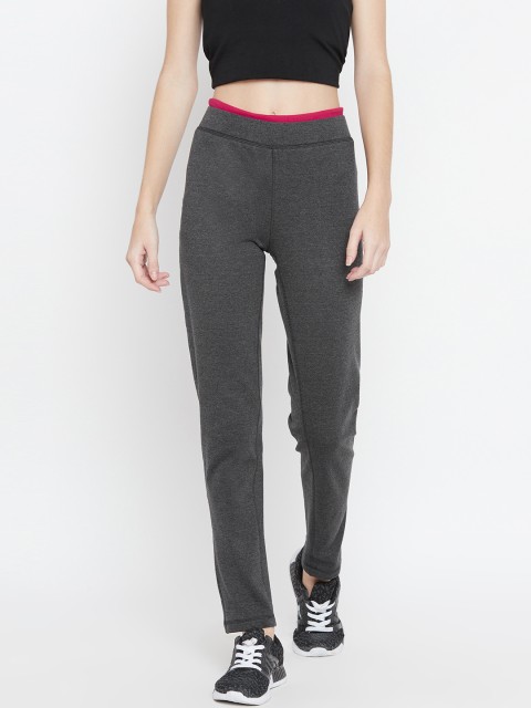 

Cayman Women Charcoal Grey Solid Track Pants