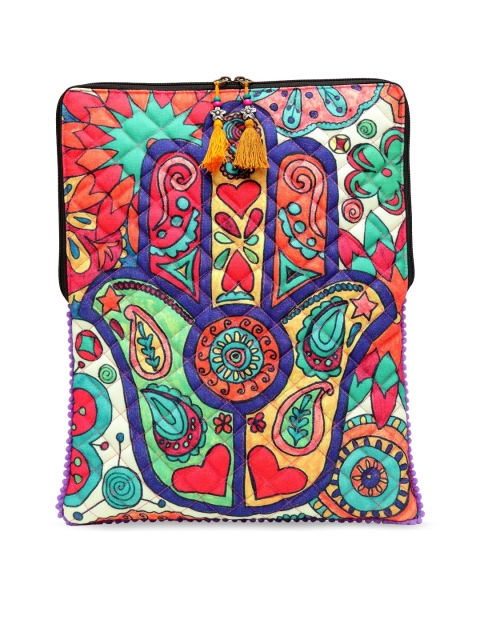 

The House of Tara Unisex Multicoloured Printed Laptop Sleeve, Multi
