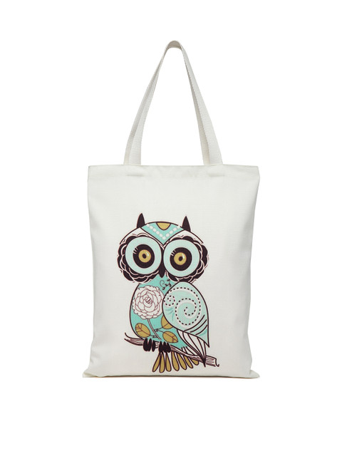 

The House of Tara White Printed Tote Bag