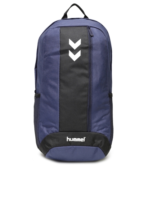 

hummel Unisex Navy Blue Brand Logo Backpack
