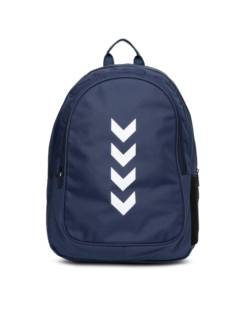 

hummel Unisex Navy Blue Solid Backpack