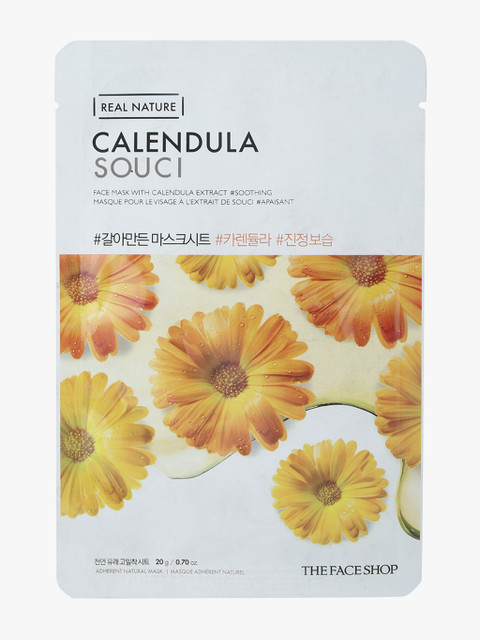 

The Face Shop Real Nature Calendula Face Mask 20 g, White