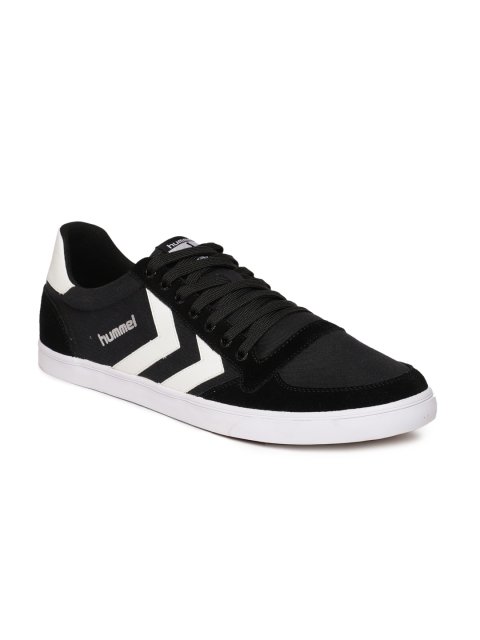 

hummel Unisex Black Sneakers