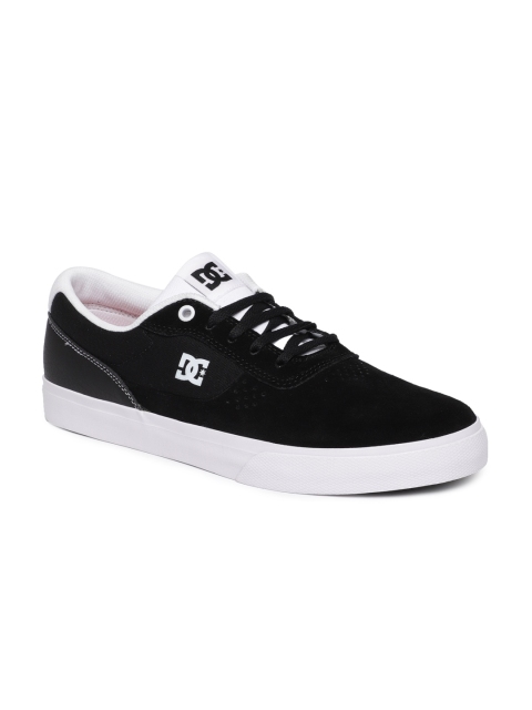 

DC Men Black Suede Sneakers