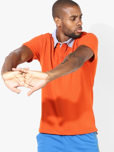 

Alcis Orange Polo T-shirt