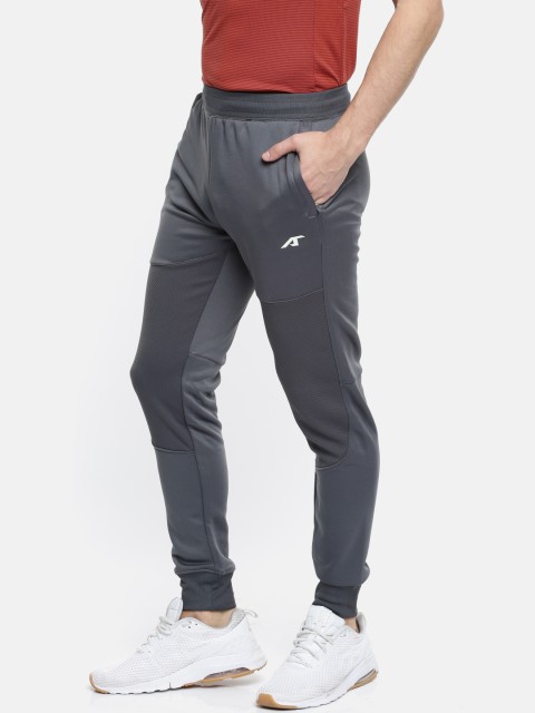 

Alcis Men Grey Solid DRYTECH Training Joggers