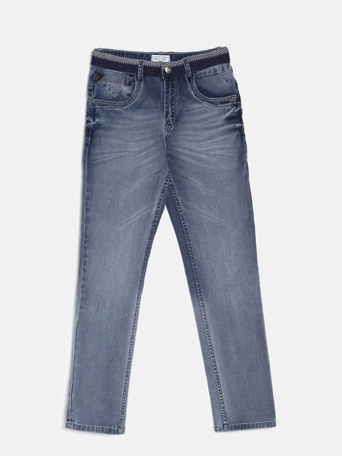 

Gini and Jony Boys Blue Regular Fit Mid-Rise Clean Look Jeans