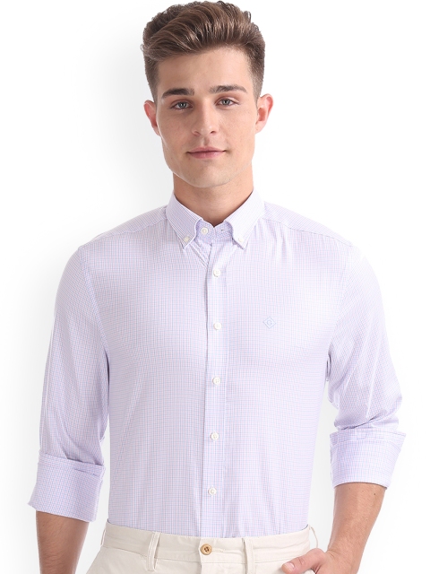 

GANT Men Multicoloured Regular Fit Checked Formal Shirt, Multi