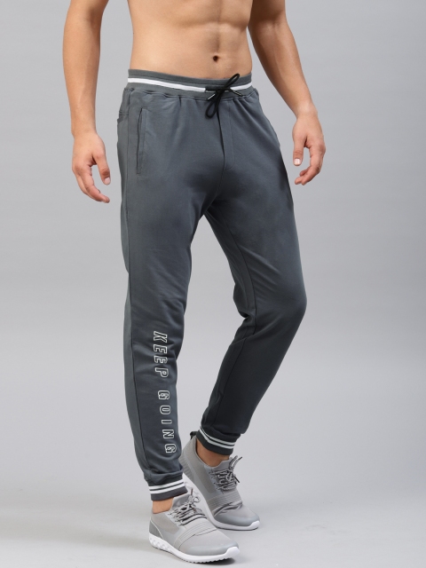 

HRX by Hrithik Roshan Men Grey Solid Joggers