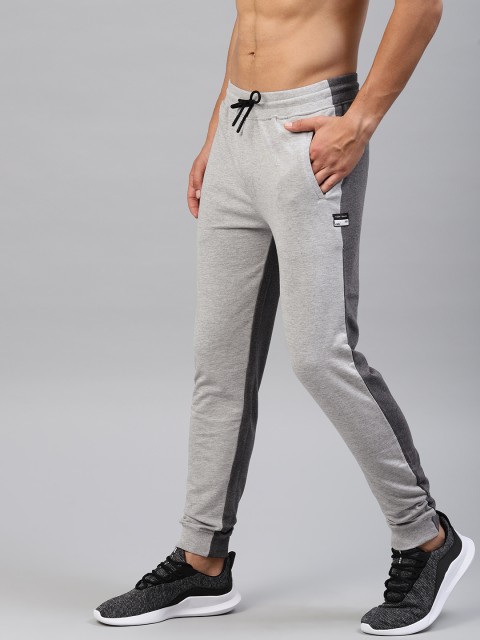 

HRX by Hrithik Roshan Men Grey Solid Joggers
