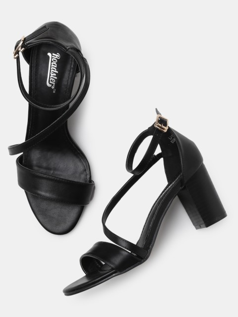 

Roadster Women Black Solid Heels