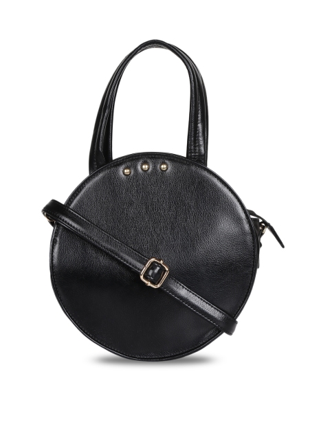 

3 Mad Chicks Black Solid Sling Bag