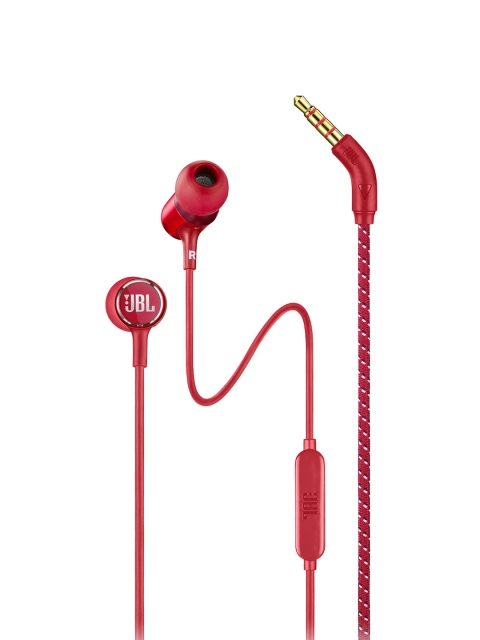 

JBL Unisex Red Live 100 Earphones