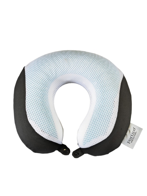 

Portico New York Unisex Black & White Travel Neck Pillow