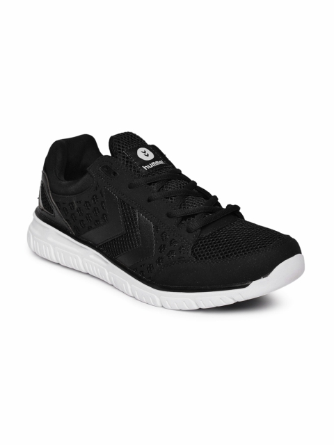 

hummel Unisex Black Solid CROSSLITE Running Shoes