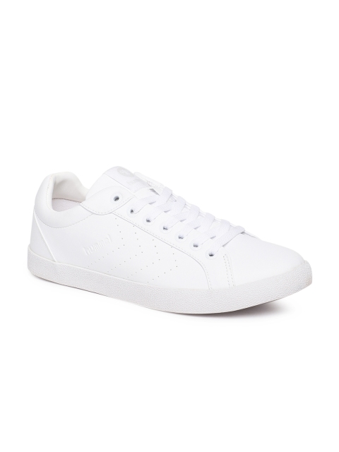 

hummel Unisex White Sneakers